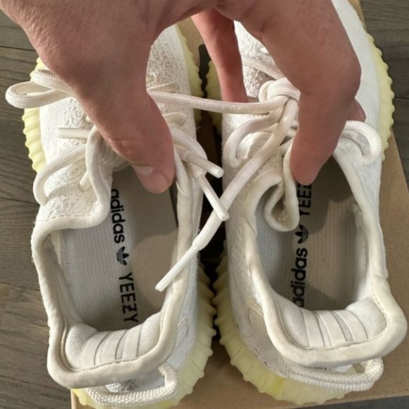 adidas Yeezy Boost 350 V2 Cream/Triple White - Picture 11 of 11